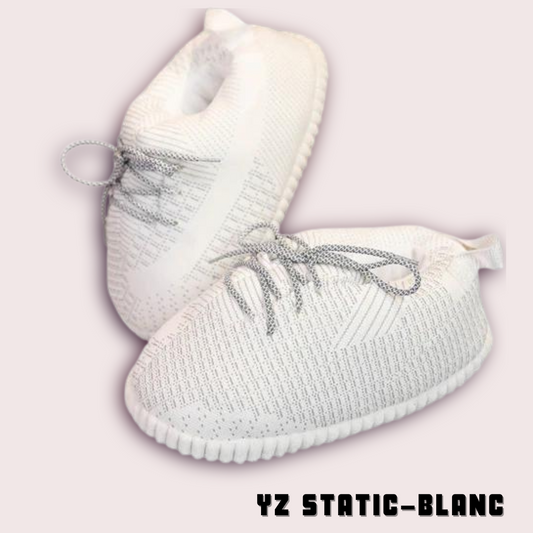 Chaussons  HYPE -YZ STATIC BLANC